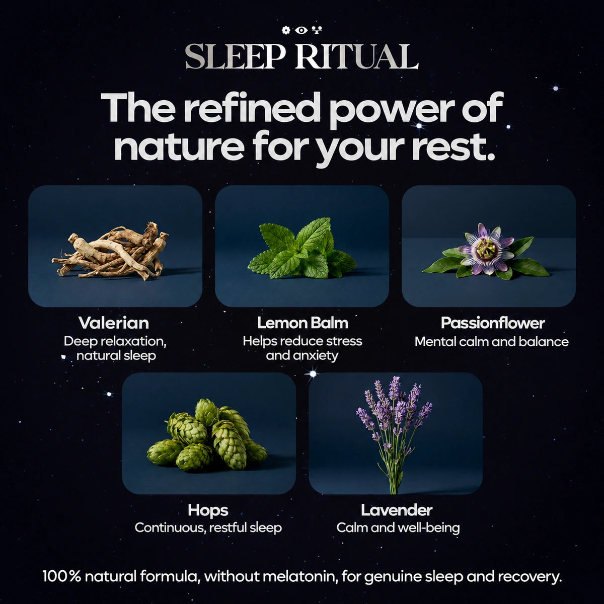The five plant extracts in the formula