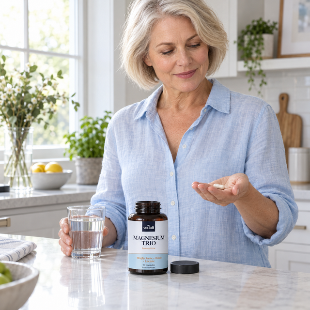 Customer with Magnesium Trio